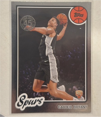 2025-26 Topps 45th Anniversary #80BK-99 Carter Bryant — front