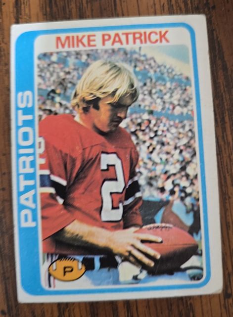 1978 Topps #56 Mike Patrick — front
