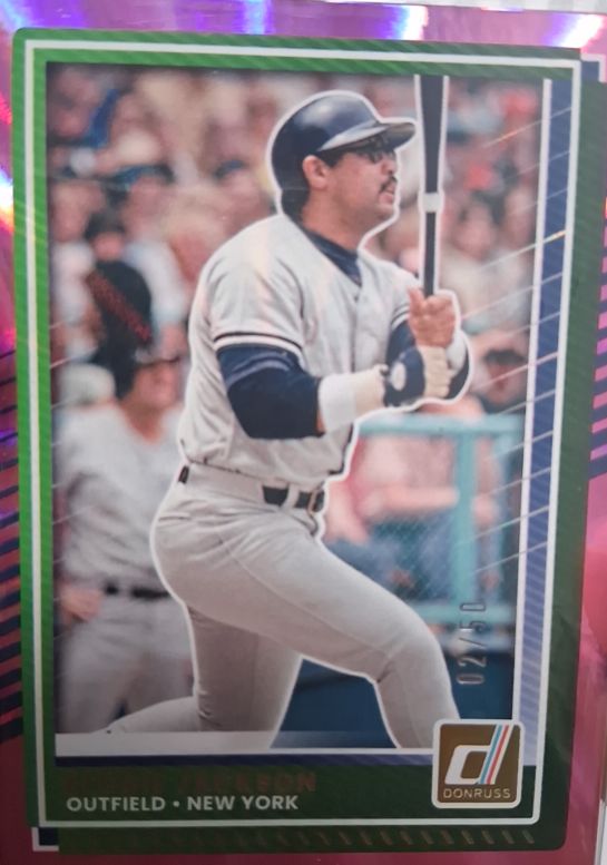2025 Donruss #75 Reggie Jackson — front