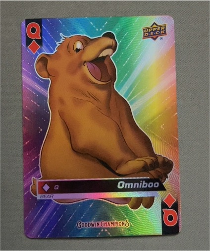 2021 Upper Deck Goodwin Champions #QUEEN-DIAMONDS Omniboo — front
