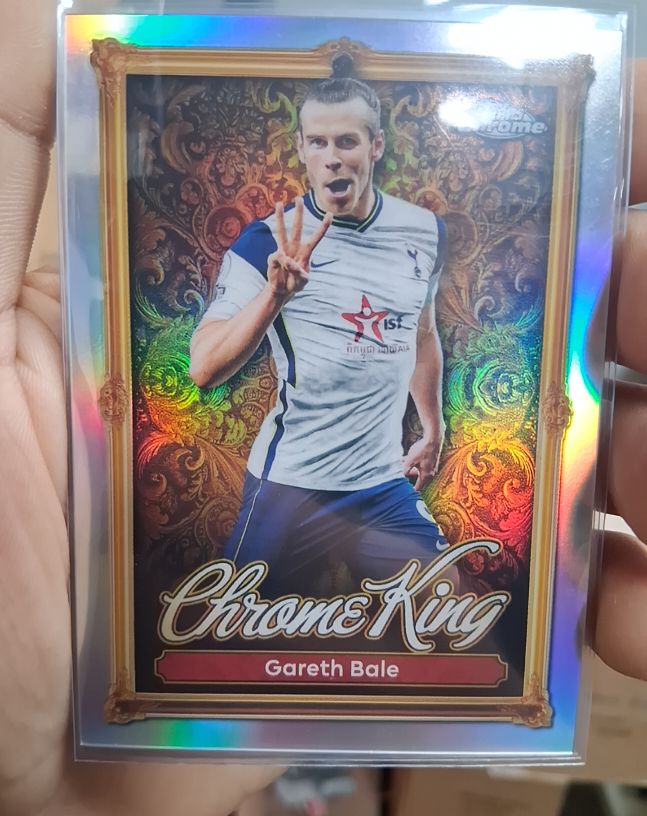 2025-26 Topps Premier League #CK18 Gareth Bale Chrome King — front