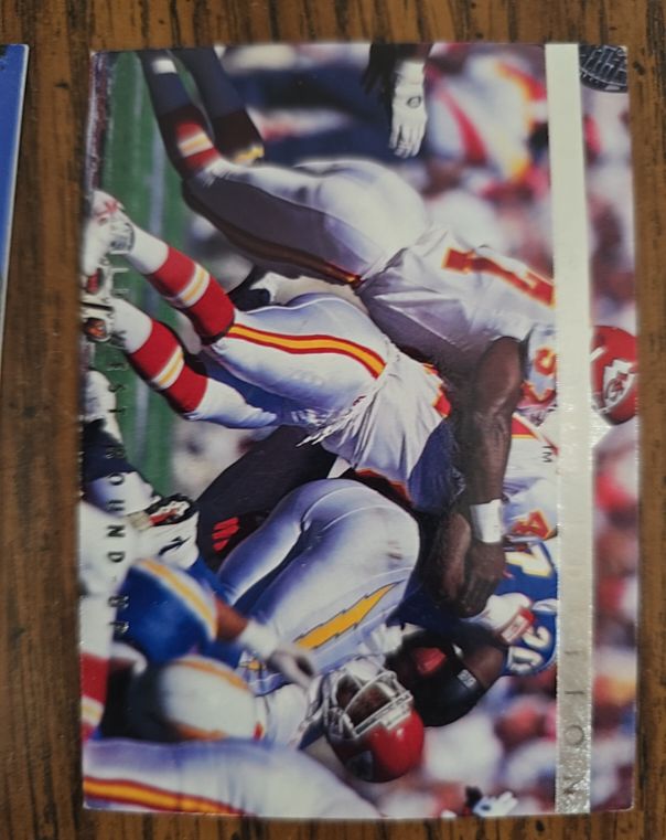 1989 Pro Set #80 Christian Okoye — front