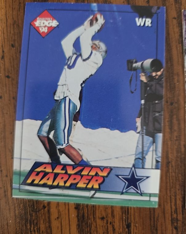 1994 Collector's Edge # WR Alvin Harper — front