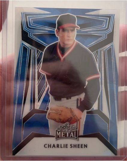 2023 Leaf Metal #138 Charlie Sheen — front