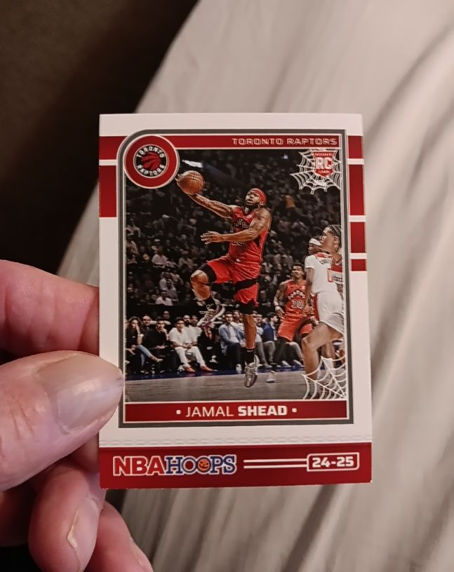 2024-25 Panini NBA Hoops #24-25 Jamal Shead — front