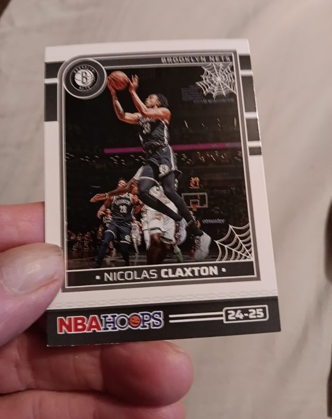 2024-25 Panini Haunted Hoops #47 Nicolas Claxton — front