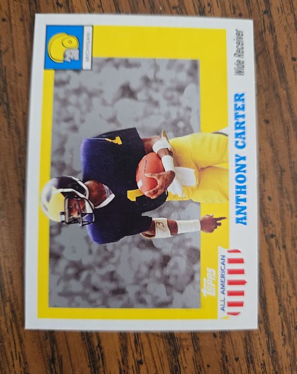 2005 Topps All-American #53 Anthony Carter — front