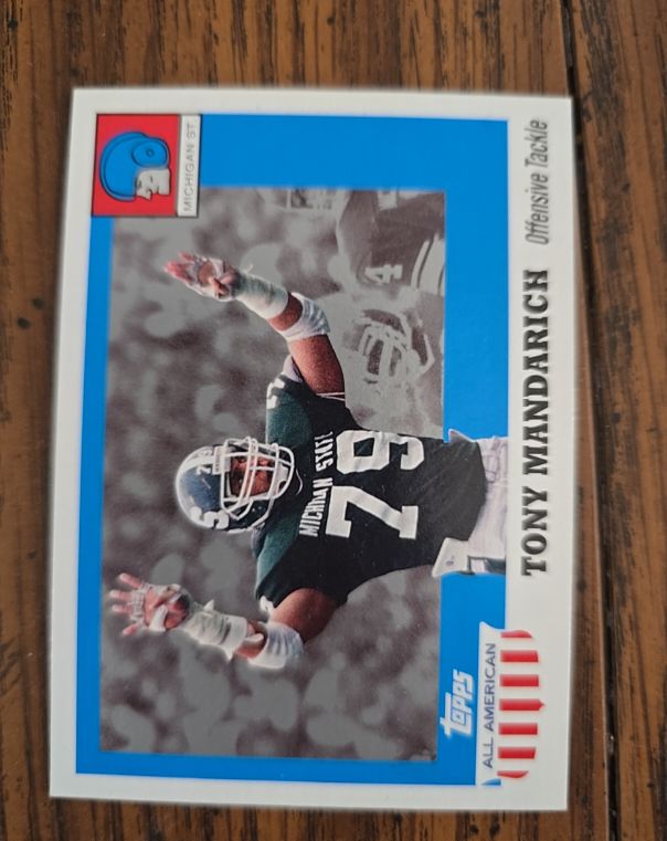 2005 Topps All American #74 Tony Mandarich — front