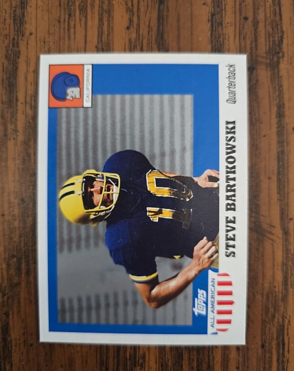 2005 Topps All American #40 Steve Bartkowski — front