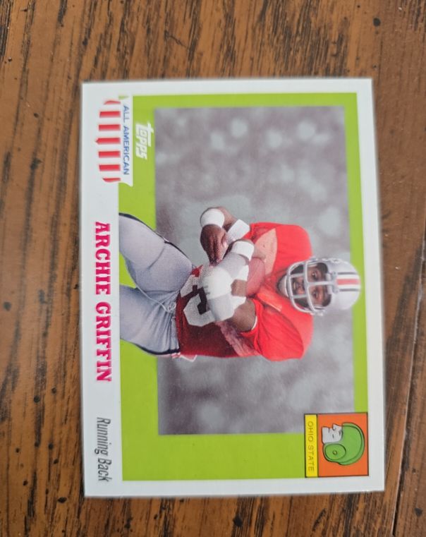 2005 Topps All American Archie Griffin — front