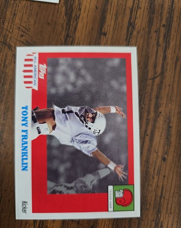 2005 Topps All American #47 Tony Franklin — front