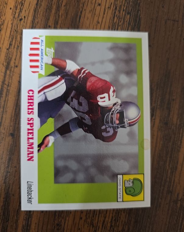 2005 Topps All American Chris Spielman — front