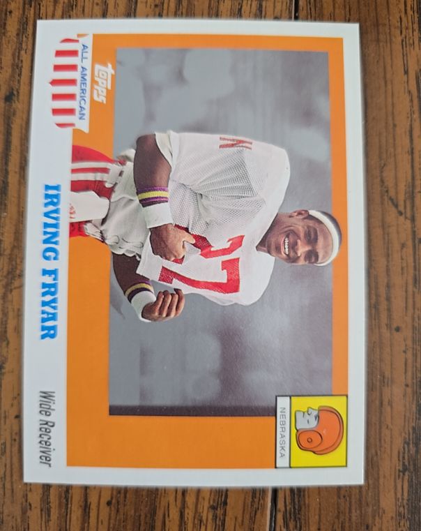 1955 Topps All American Irving Fryar — front