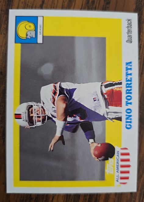 2005 Topps All American #79 Gino Torretta — front