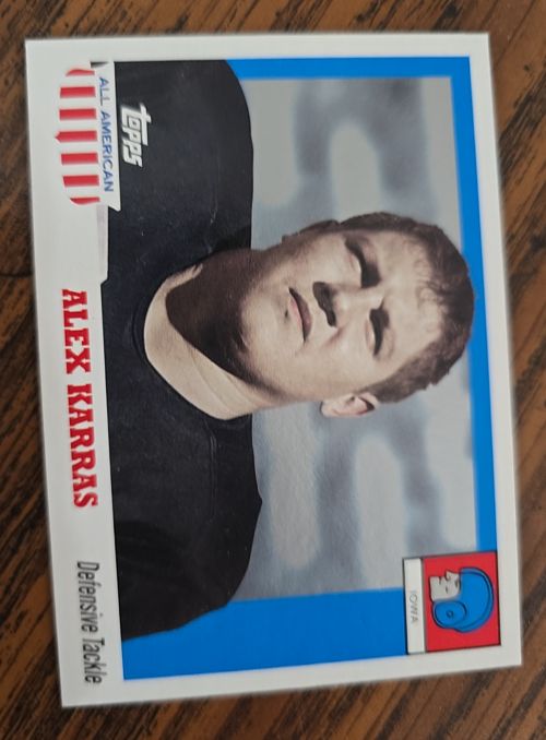 2005 Topps All American #63 Alex Karras — front