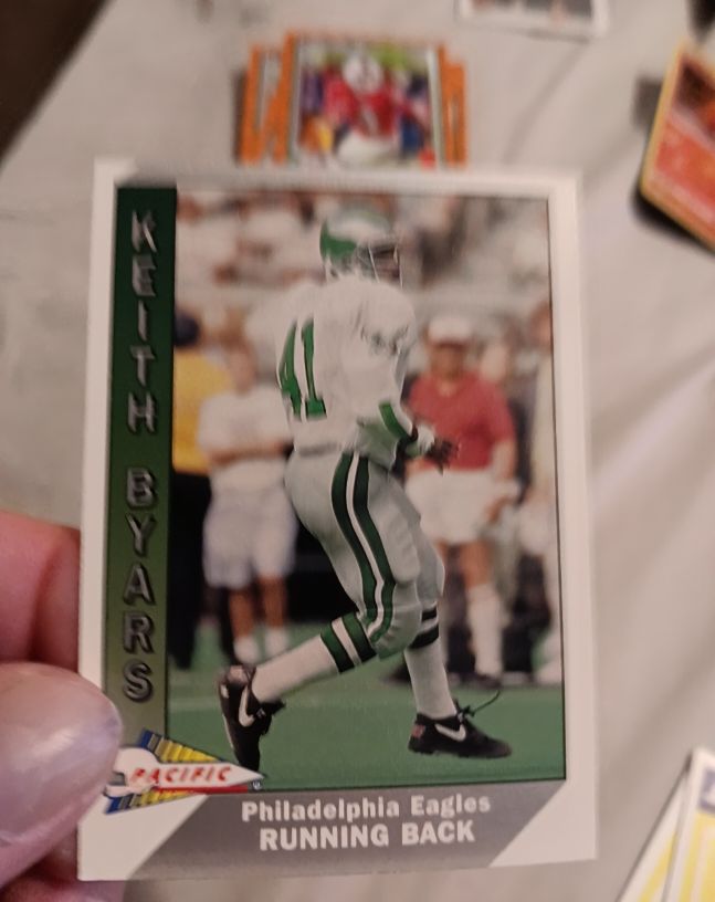 1991 Pacific #507 Keith Byars — front