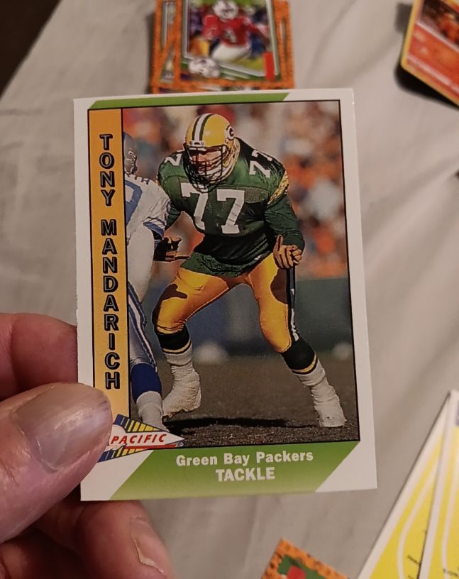 1991 Pacific #161 Tony Mandarich — front