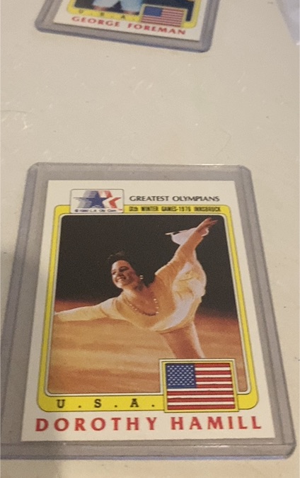 1983 Topps Greatest Olympians #6 Dorothy Hamill — front