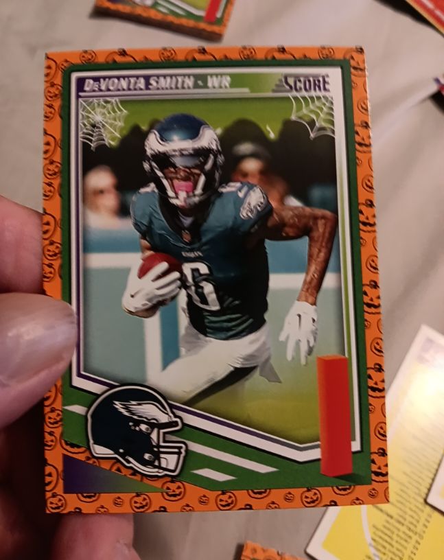 2025 Panini Score-A-Treat #244 DeVonta Smith Philadelphia Eagles — front