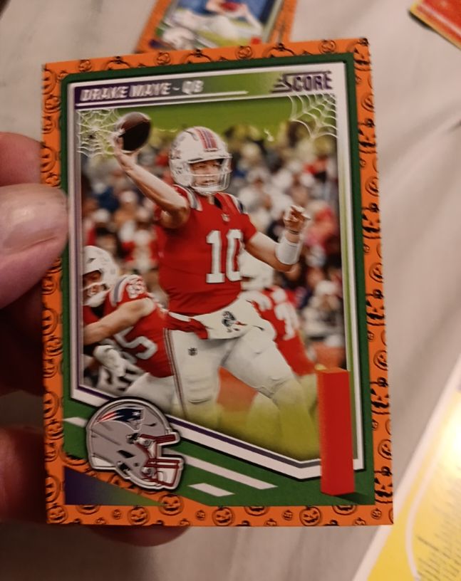 2025 Panini Score A Treat #27 Drake Maye — front