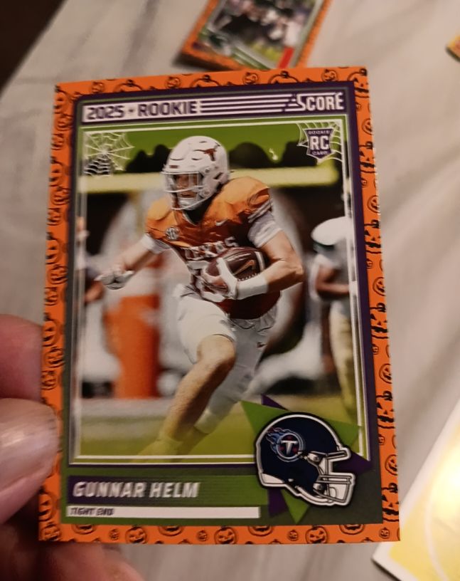 2025 Score A Treat #99 Gunnar Helm — front