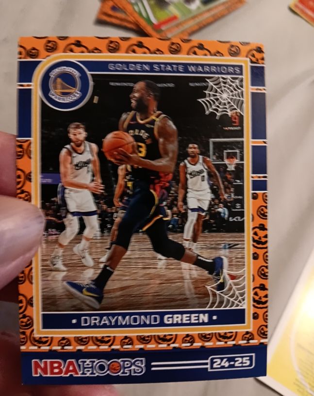 2024-25 Panini NBA Hoops Haunted Hoops #65 Draymond Green — front