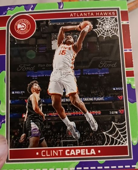 2024-25 Panini Haunted Hoops #99 Clint Capela — front