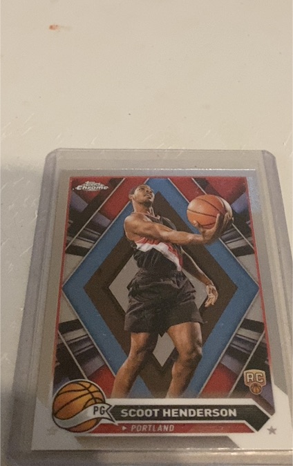 2023-24 Topps Chrome #60 Scoot Henderson — front