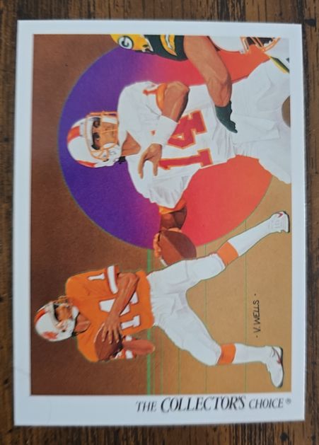 1991 Upper Deck #77 Vinny Testaverde Tampa Bay Buccaneers — front