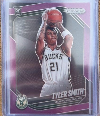 2024-25 Panini Prizm Black #243 Tyler Smith — front