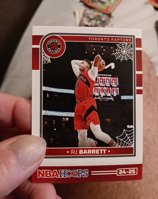 2024-25 Panini Haunted Hoops #221 RJ Barrett — front
