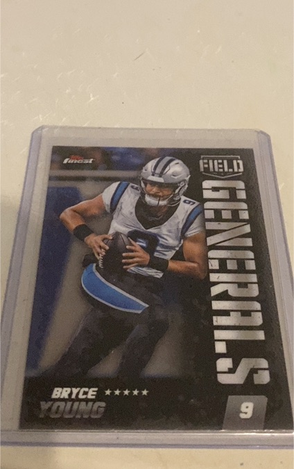 2024 Topps Finest Field Generals #FG-25 Bryce Young — front
