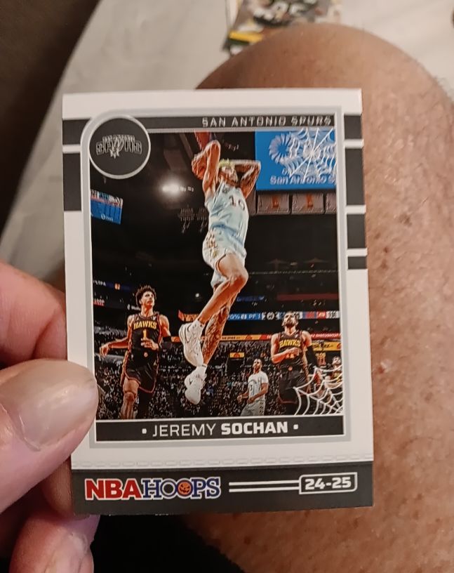 2024-25 Panini Haunted Hoops #98 Jeremy Sochan — front
