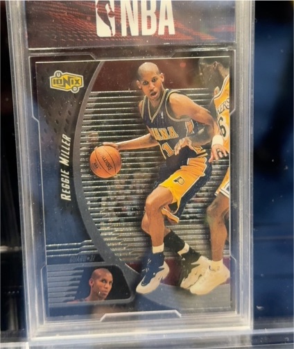 1998-99 Upper Deck Ionix #28 Reggie Miller — front
