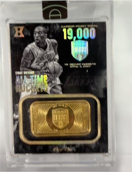 2017 Panini Eminence #15 Kobe Bryant Black Mamba Moment Platinum 1/1 — front