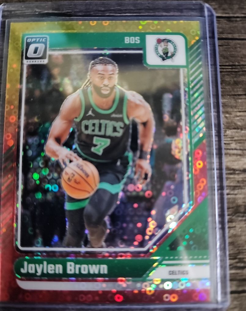 2024-25 Panini Donruss Optic #206 Jaylen Brown — front