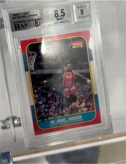 1986-87 Fleer #57 Michael Jordan — front