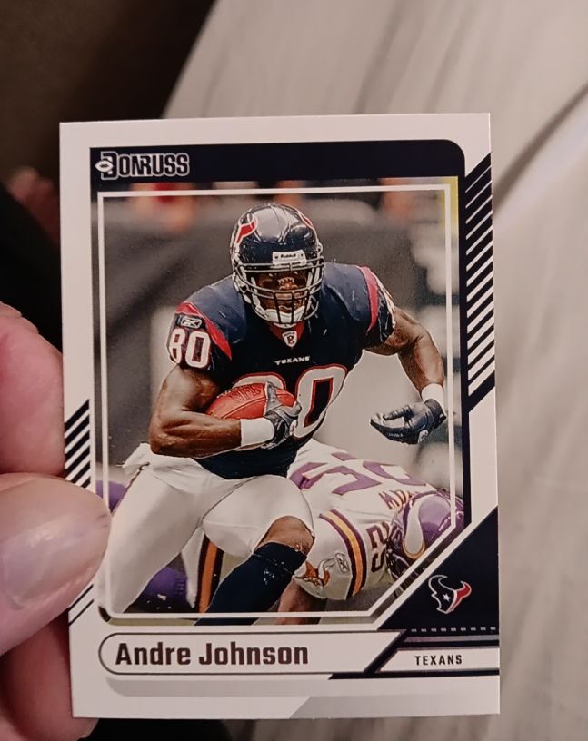 2024 Donruss #202 Andre Johnson Houston Texans — front