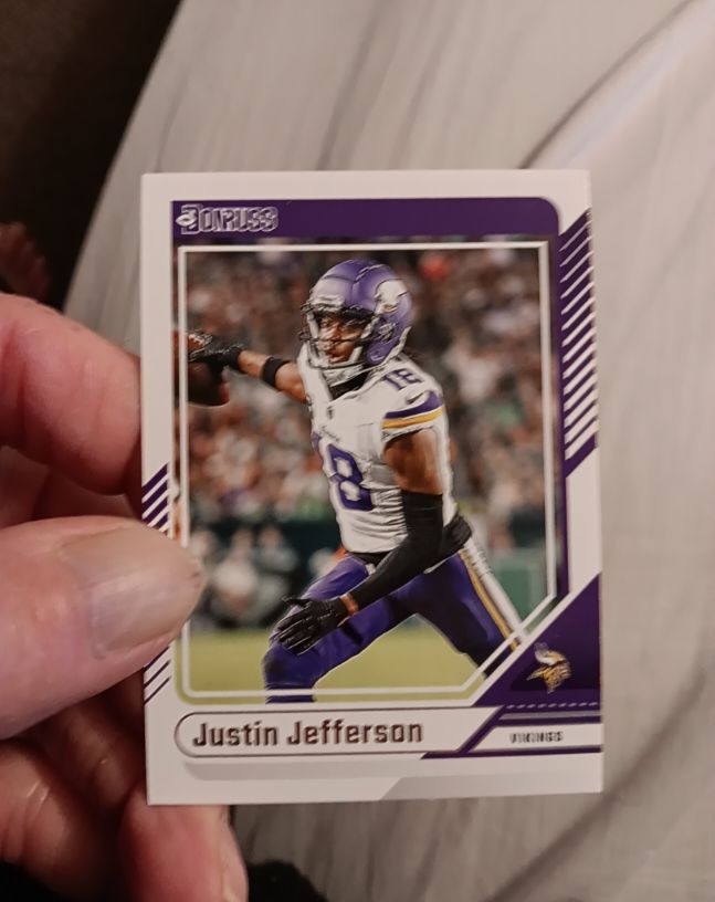 2024 Donruss #215 Justin Jefferson — front