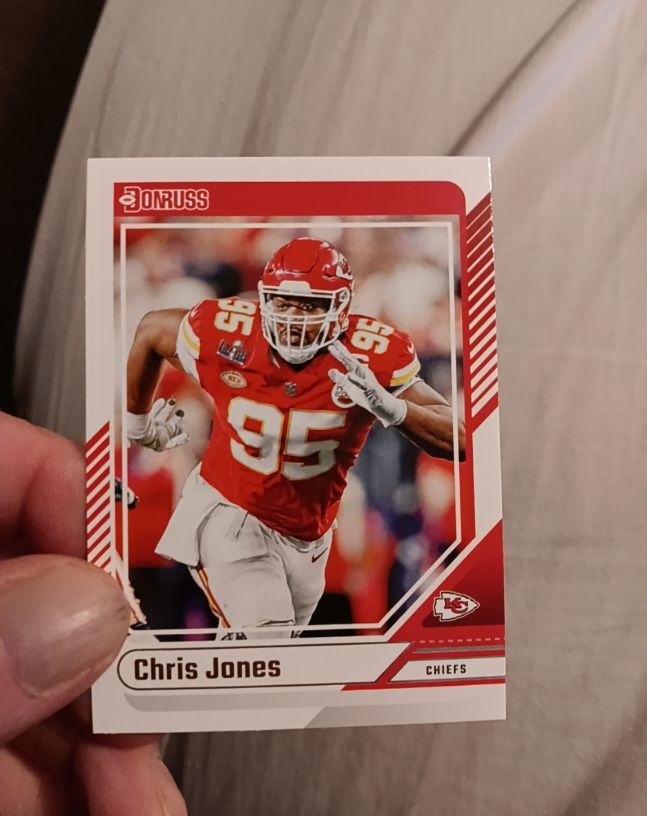 2024 Donruss #69 Chris Jones — front