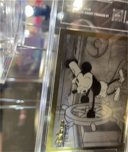 1995 Skybox Disney Premium #1 Steamboat Willie — front