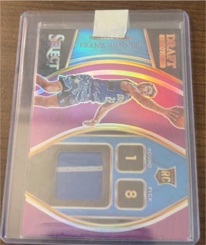2021 Panini Select Draft Selections #DS-FWA Franz Wagner — front