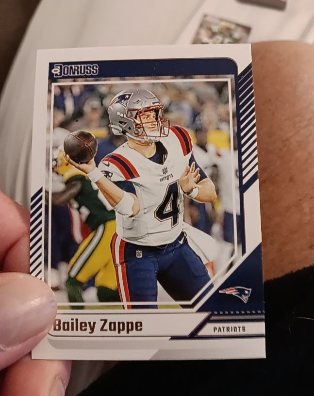 2024 Donruss #70 Bailey Zappe — front