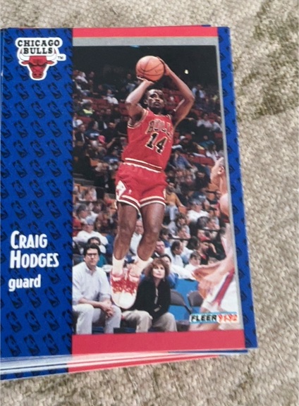 1991-92 Fleer #257 Craig Hodges — front