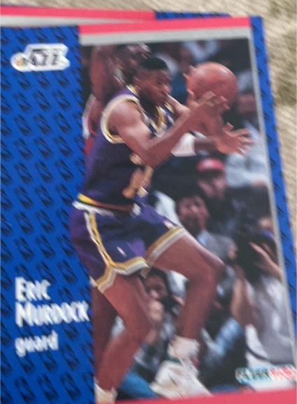1991-92 Fleer #365 Eric Murdock — front