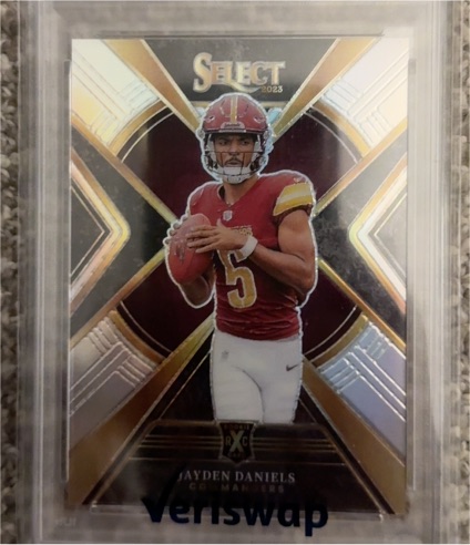 2023 Panini Select #502 Jayden Daniels Rookie RC — front