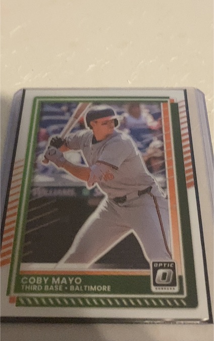 2025 Panini Donruss Optic #5 Coby Mayo — front