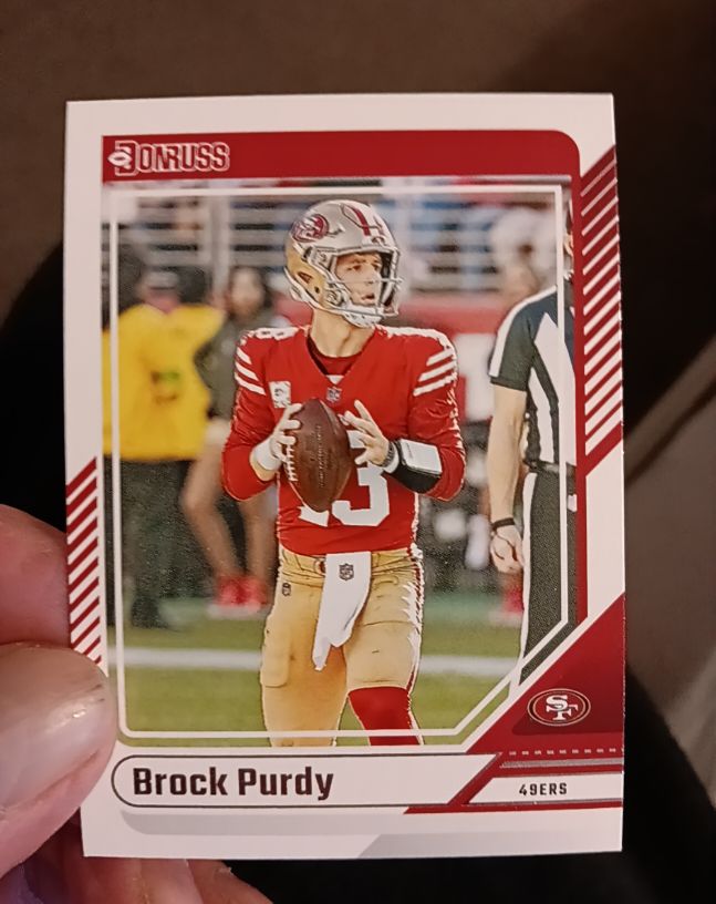 2024 Panini Donruss #150 Brock Purdy — front
