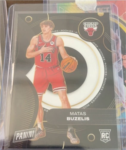 2024-25 Panini Player of the Day #RC11 Matas Buzelis — front