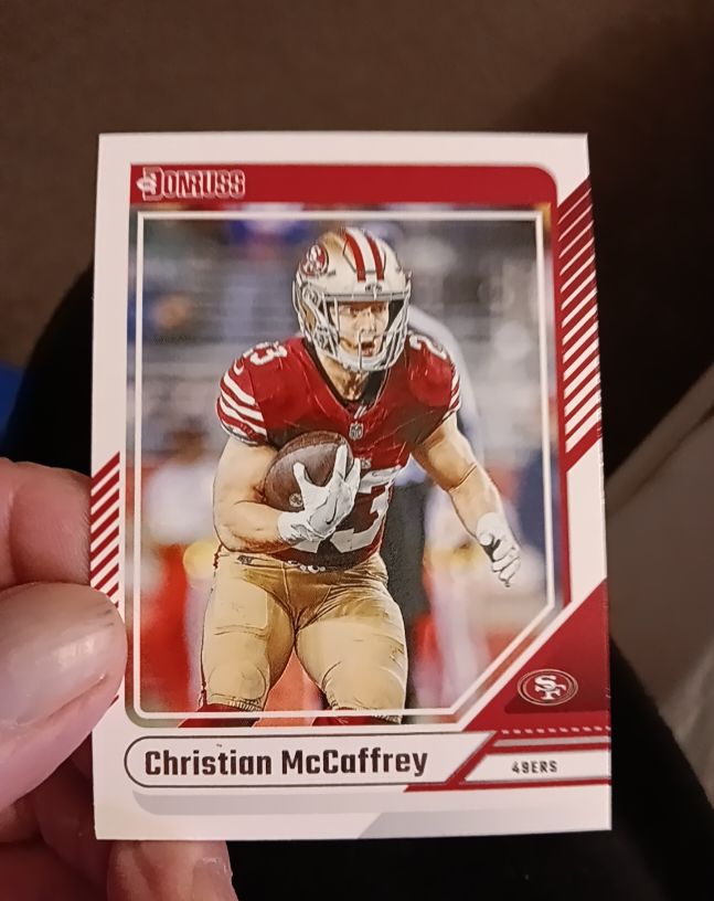 2024 Donruss #205 Christian McCaffrey — front